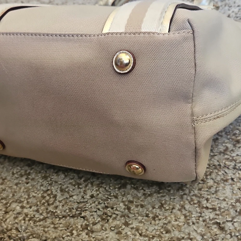 Vintage Michael Kors Beige Tote Bag